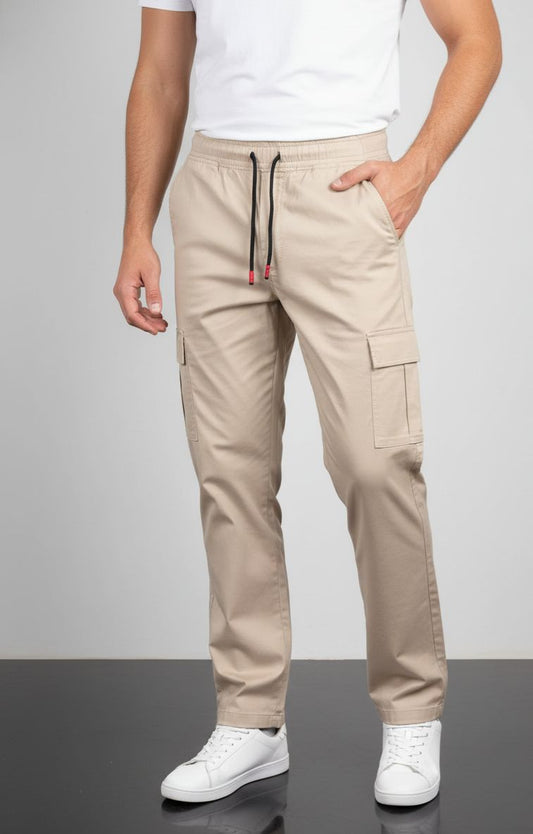 Men's and Kids' Cargo Cotton Pants